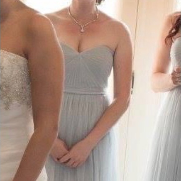 Jenny Yoo Collection Annabelle Dress in Morning Mist, size 4, worn once - Picture 9 of 10